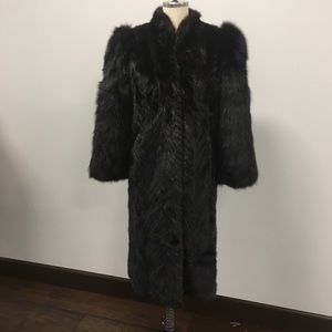 Real fur jacket in perfect condition.